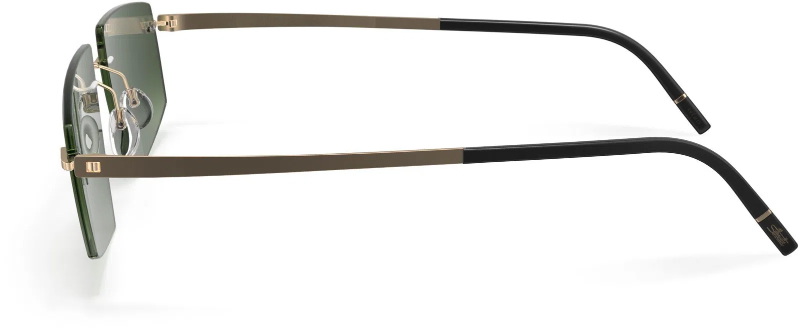 Silhouette Escondido Rimless 8747 Sunglasses - view 5